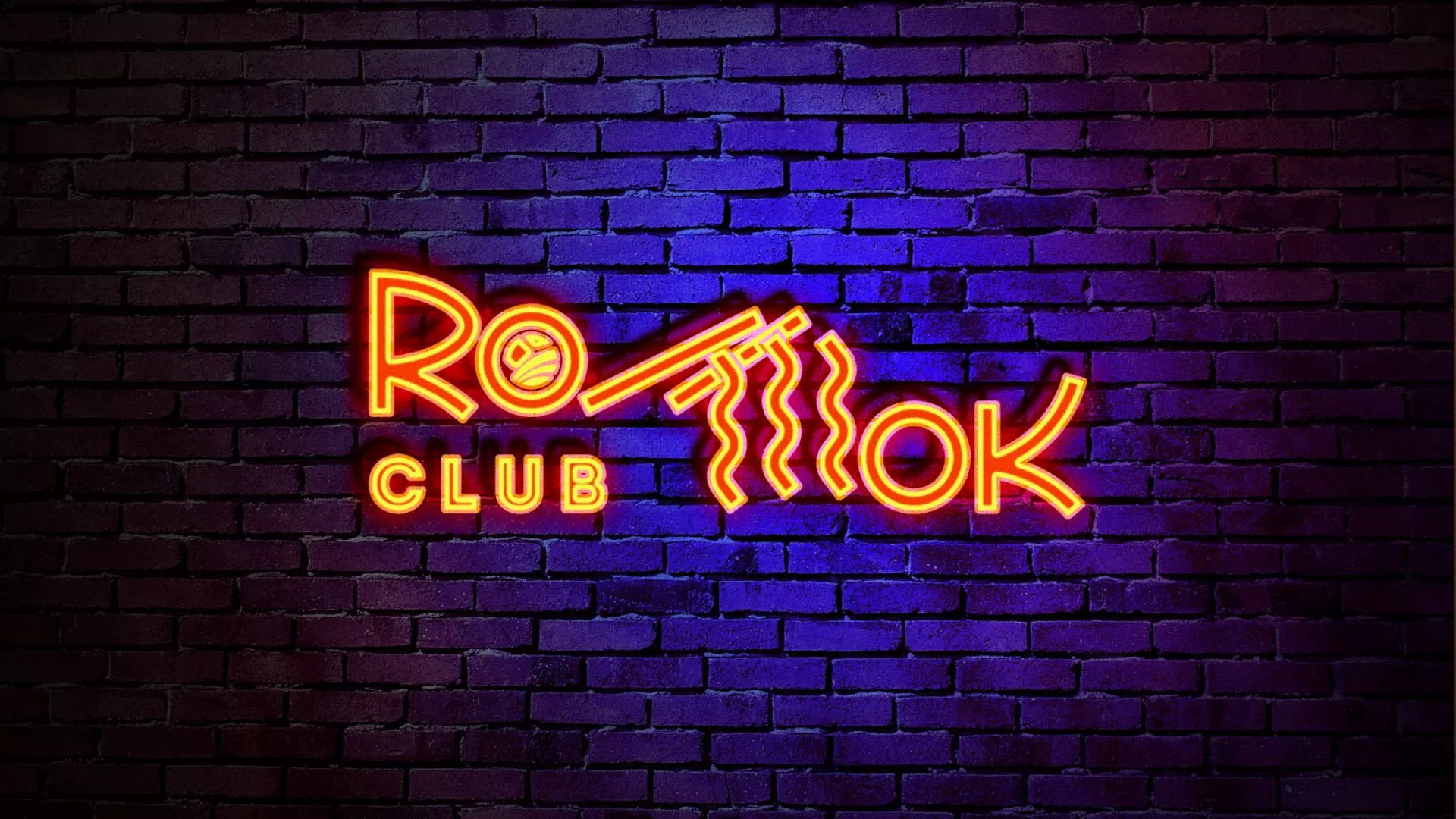 Разработка интерьерной вывески суши-бара «Roll Wok Club» в Кинешме
